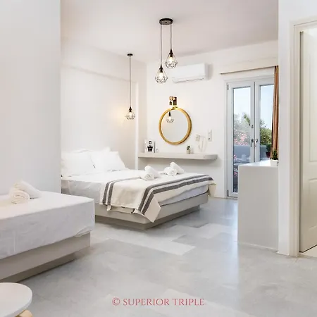 Korali Garden Lägenhetshotell Naxos City