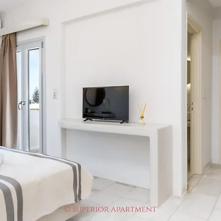 Korali Garden Lägenhetshotell Naxos City